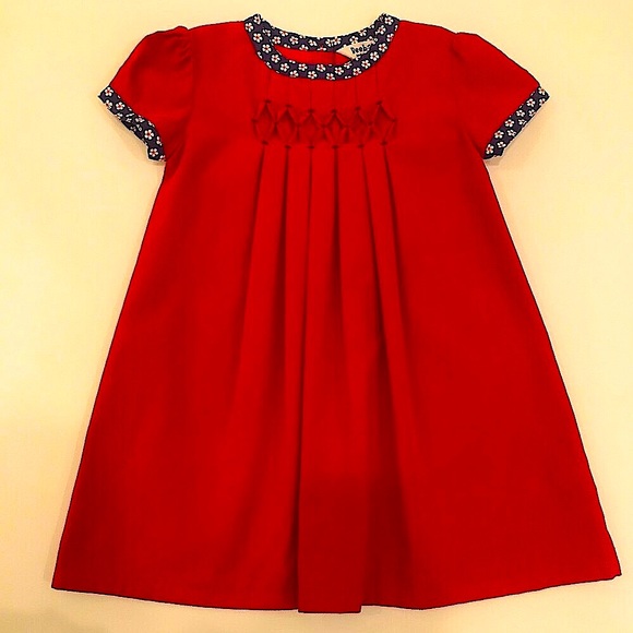 Beebay Red Corduroy Dress - Picture 3 of 5